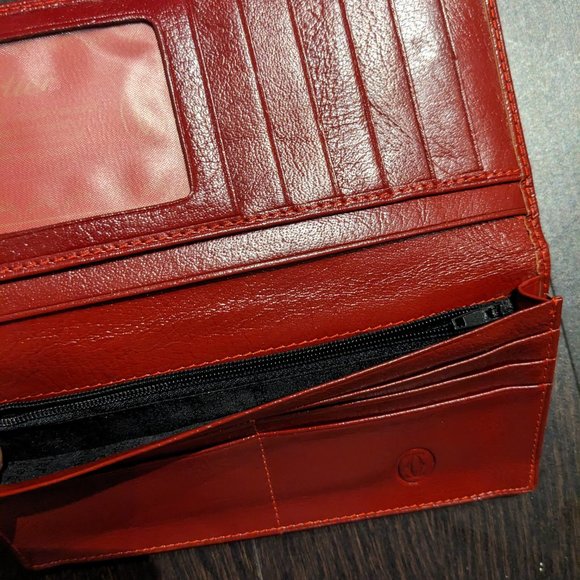 Red Passport Wallet - Picture 4 of 6